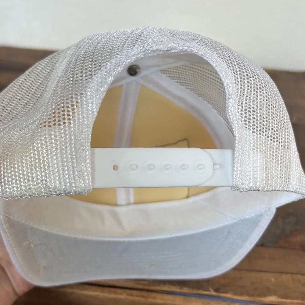 VTG Rocky Mountain Oil Field Services Trucker Hat White Mesh RN Logo Wyoming USA